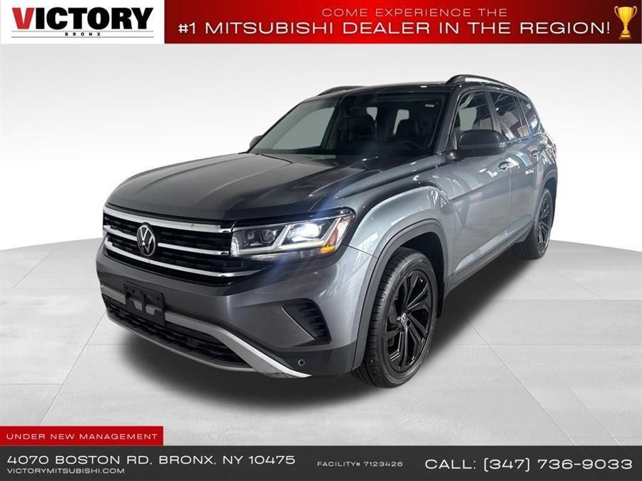 Aurora Red Metallic 2022 Volkswagen Atlas V6 SE 4Motion with Technology SUV / Crossover All-Wheel Drive Automatic