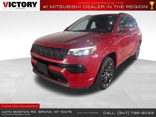 Redline Pearlcoat 2022 Jeep Compass (Red) Edition 4WD SUV / Crossover Four-Wheel Drive Automatic