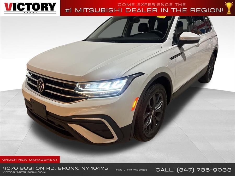 Opal White Pearl 2023 Volkswagen Tiguan SE 4Motion SUV / Crossover All-Wheel Drive 8-Speed Automatic
