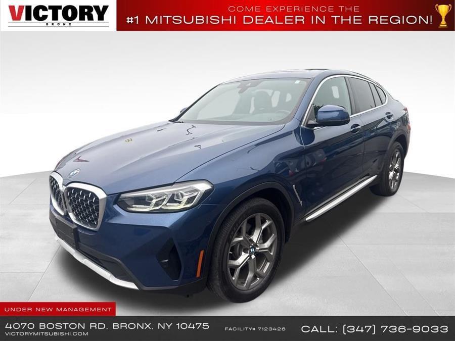 Phytonic Blue Metallic 2022 BMW X4 xDrive30i AWD SUV / Crossover All-Wheel Drive Automatic