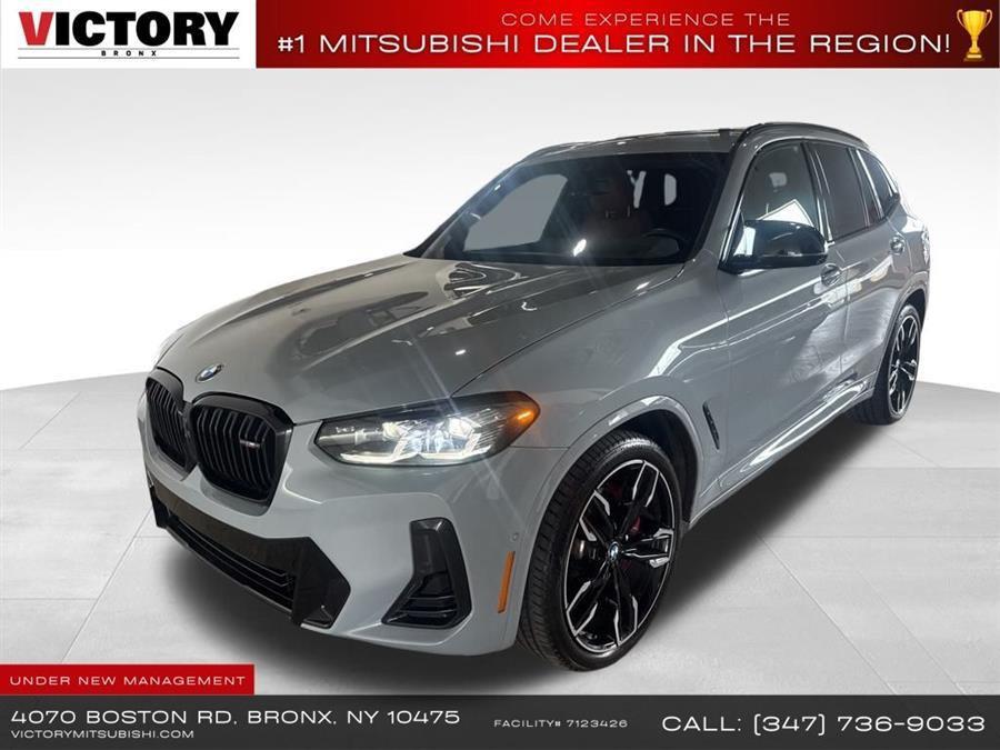 Gray (Brooklyn Grey Metallic) 2024 BMW X3 M40i AWD SUV / Crossover All-Wheel Drive Automatic
