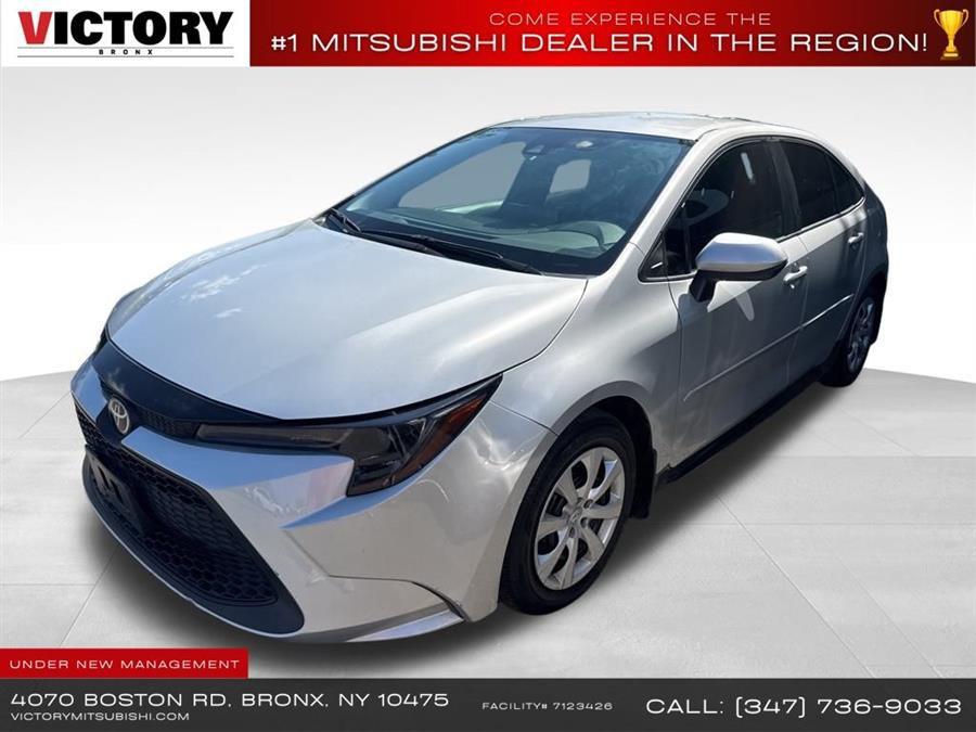 Classic Silver Metallic 2021 Toyota Corolla LE FWD Sedan Front-Wheel Drive Continuously Variable Transmission
