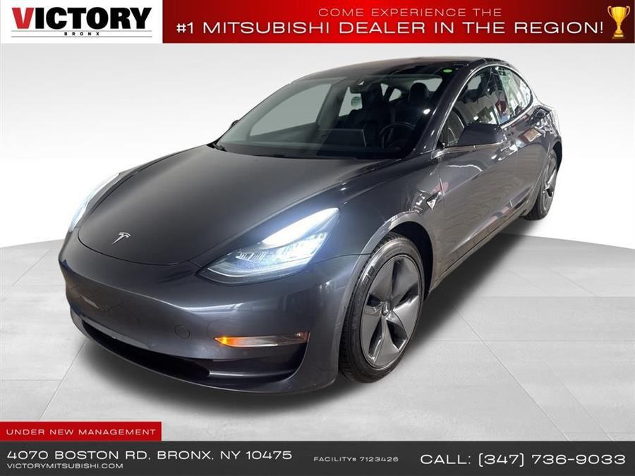 Midnight Silver Metallic 2018 Tesla Model 3 Long Range AWD Sedan All-Wheel Drive Automatic