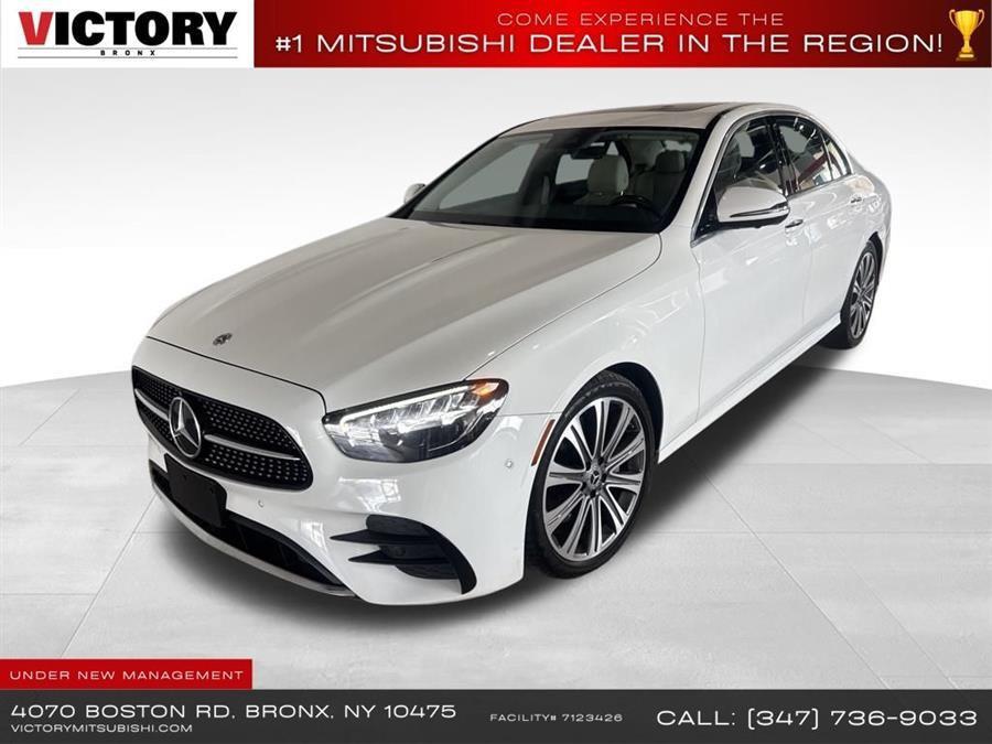 Polar White 2021 Mercedes-Benz E-Class E 350 4MATIC Sedan All-Wheel Drive Automatic
