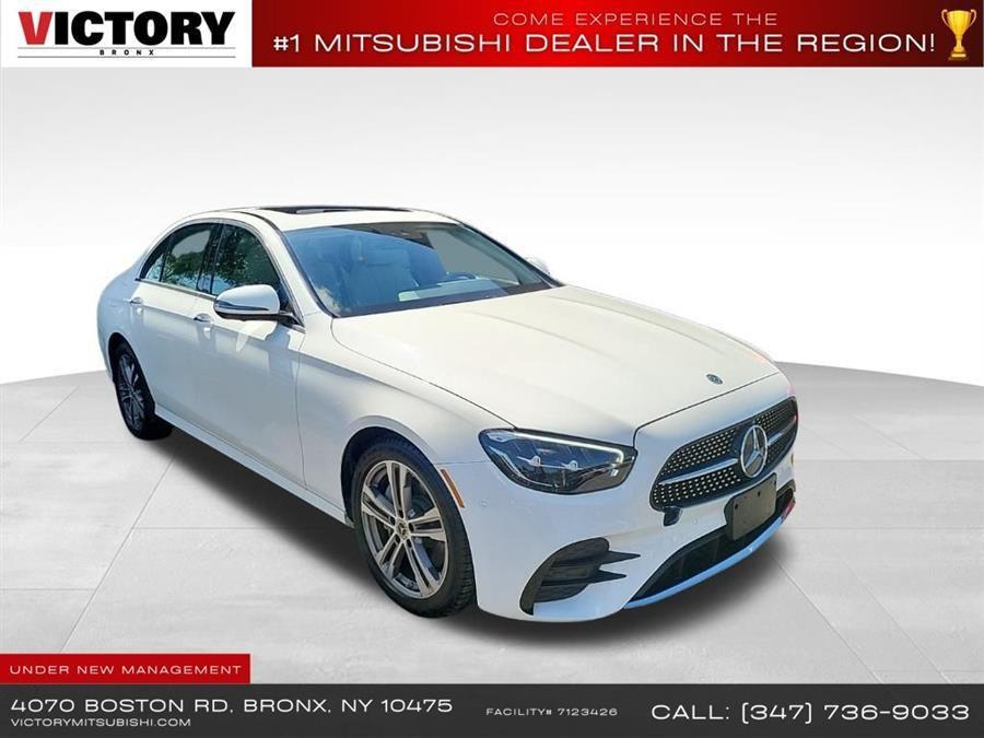 Polar White 2021 Mercedes-Benz E-Class E 350 4MATIC Sedan All-Wheel Drive 9-Speed Automatic