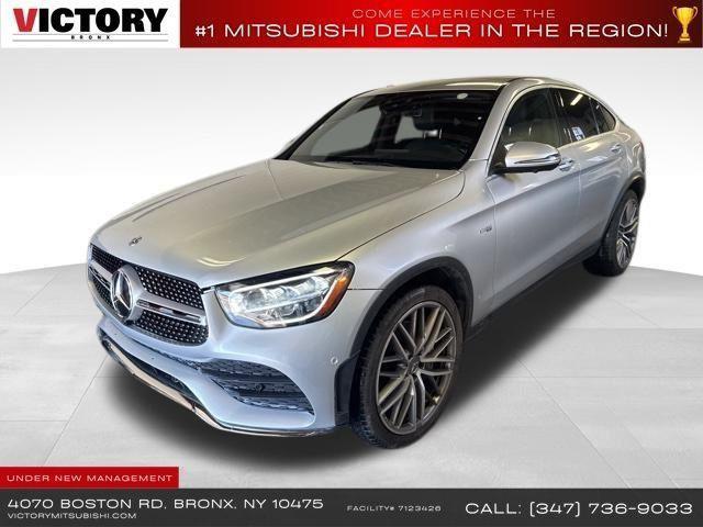 Iridium Silver Metallic 2020 Mercedes-Benz GLC AMG GLC 43 Coupe 4MATIC Coupe All-Wheel Drive 9-Speed Automatic
