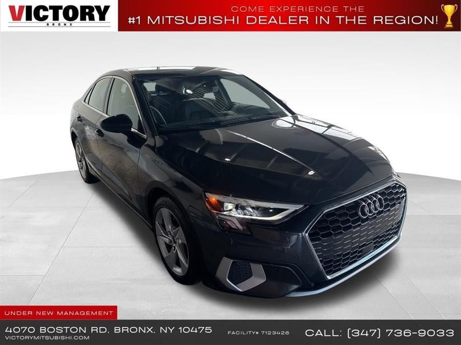 Glacier White Metallic 2024 Audi A3 40 TFSI Premium FWD Sedan Front-Wheel Drive 7-Speed Automatic
