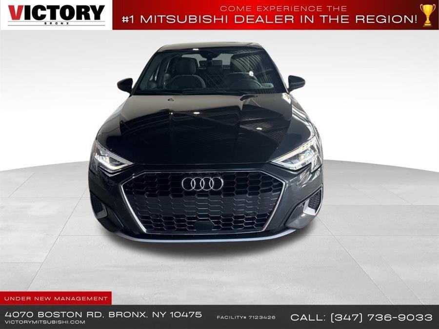 Glacier White Metallic 2024 Audi A3 40 TFSI Premium FWD Sedan Front-Wheel Drive 7-Speed Automatic