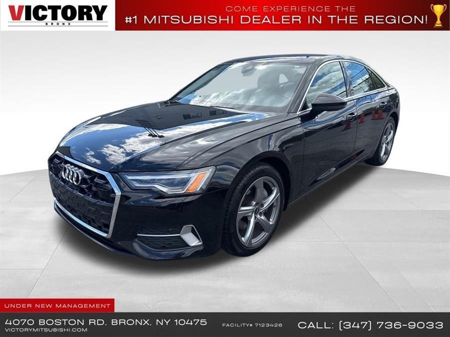 Arkona White 2024 Audi A6 quattro Premium Plus 45 TFSI Sedan All-Wheel Drive Automatic