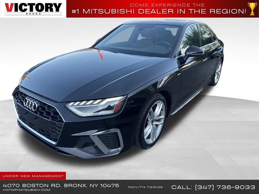 Mythos Black Metallic 2023 Audi A4 quattro Premium Plus S Line 45 TFSI AWD Sedan All-Wheel Drive Automatic