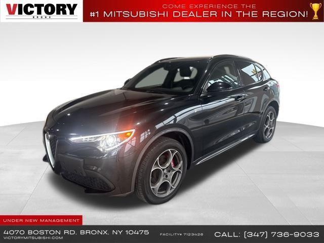 Vulcano Black Metallic 2022 Alfa Romeo Stelvio Ti AWD SUV / Crossover All-Wheel Drive Automatic