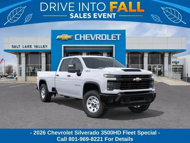 2026 Chevrolet Silverado 3500HD Crew Cab, Long Bed, WT Dual Rear Wheel, RWD for sale in West Valley City, UT