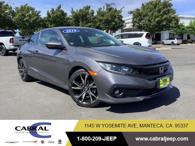 2019 Honda Civic Sport for sale in Manteca, CA