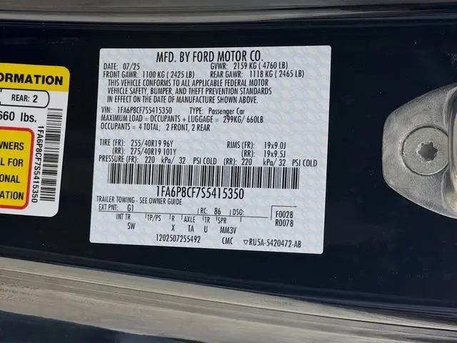 2025 Ford Mustang GT Premium Fastback