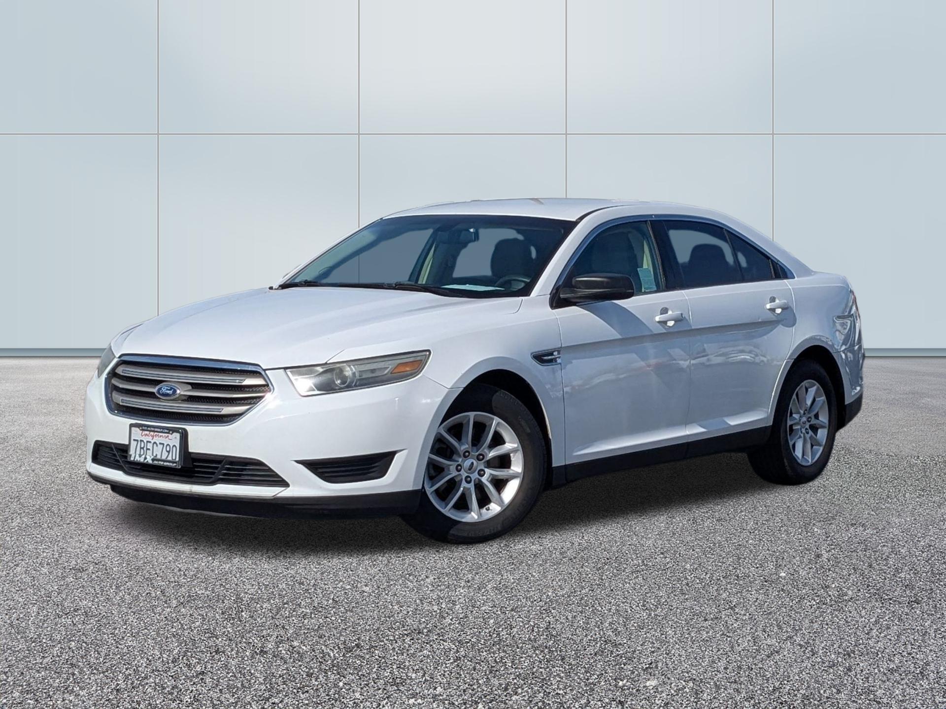 OXFORD WHITE 2014 Ford Taurus SE Sedan Front-Wheel Drive Automatic