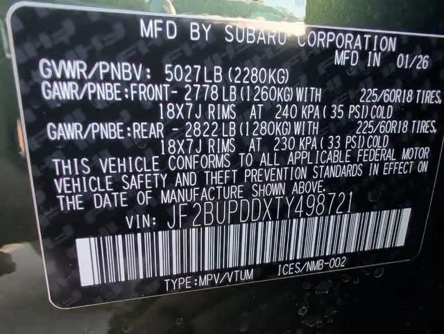 2026 Subaru Outback Limited