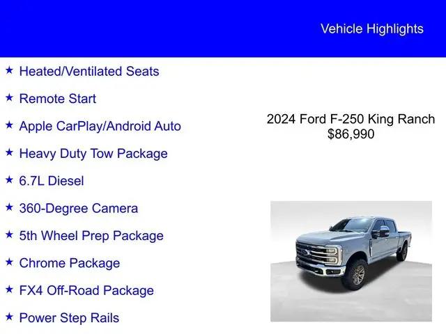 2024 Ford F-250 King Ranch