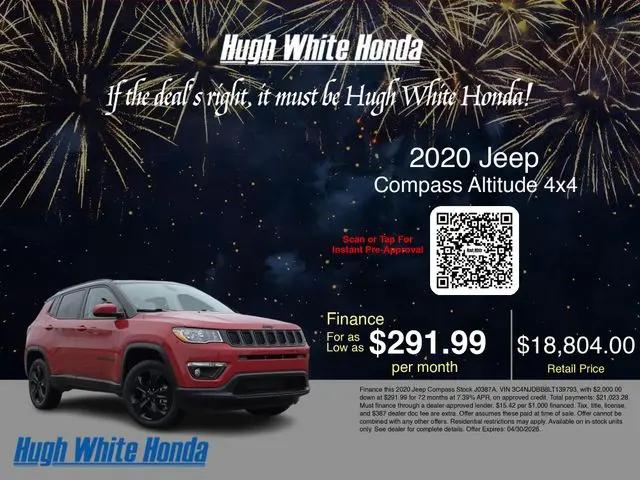 2020 Jeep Compass Altitude 4x4