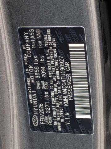 2026 Hyundai Elantra SEL Sport