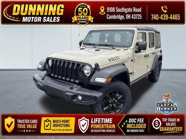 2022 Jeep Wrangler Unlimited Willys Sport 4x4 for sale in Cambridge, OH