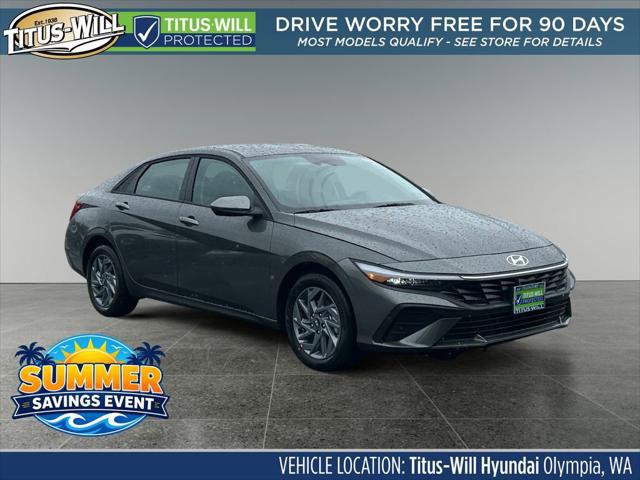 2026 Hyundai Elantra Hybrid Blue for sale in OLYMPIA, WA