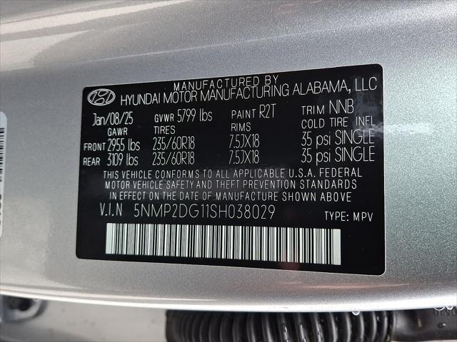 2025 Hyundai Santa Fe Hybrid SEL
