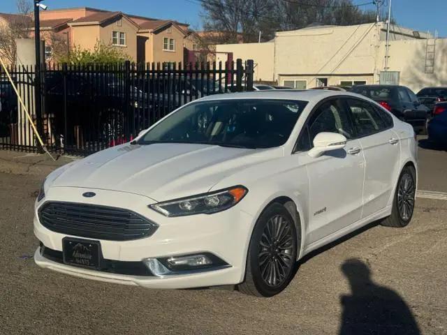 2018 Ford Fusion Hybrid Titanium for sale in TRACY, CA