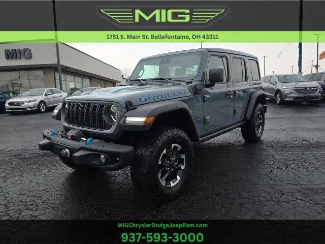 2024 Jeep Wrangler 4xe Rubicon 4xe for sale near Bellefontaine, OH