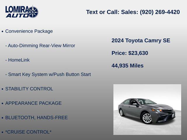 2024 Toyota Camry SE