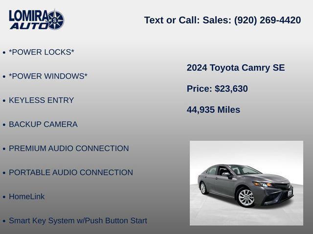 2024 Toyota Camry SE
