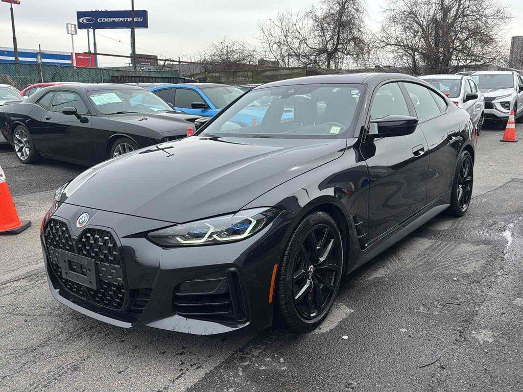 Black Sapphire Metallic 2023 BMW 4 Series M440i Gran Coupe xDrive Coupe Rear-Wheel Drive Automatic