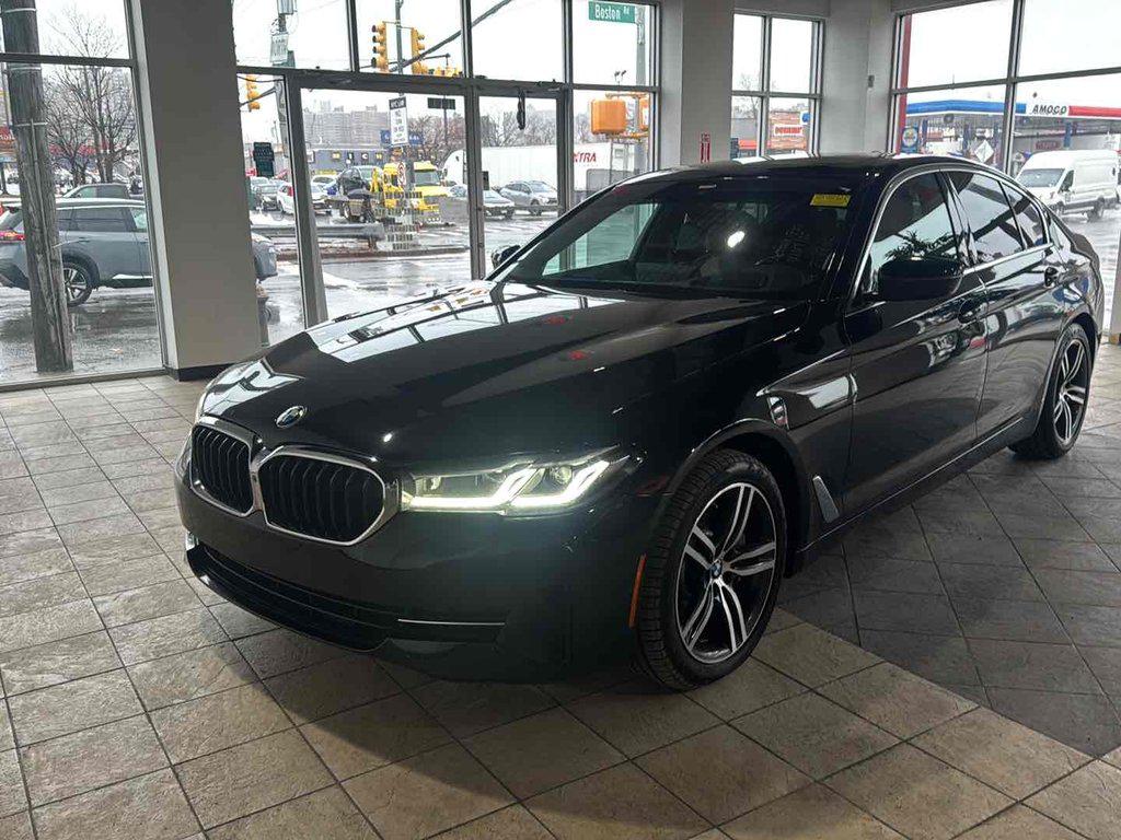 Black Sapphire Metallic 2021 BMW 5 Series 530i xDrive AWD Sedan All-Wheel Drive Automatic