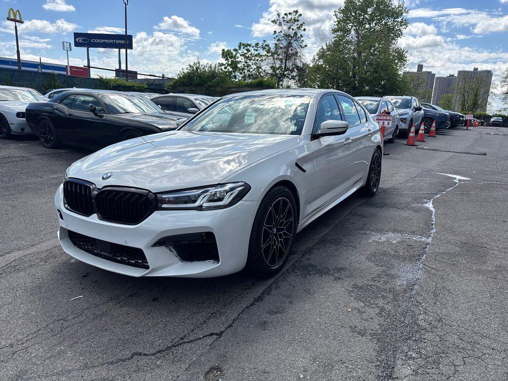 Alpine White 2021 BMW 5 Series 540i xDrive AWD Sedan All-Wheel Drive Automatic