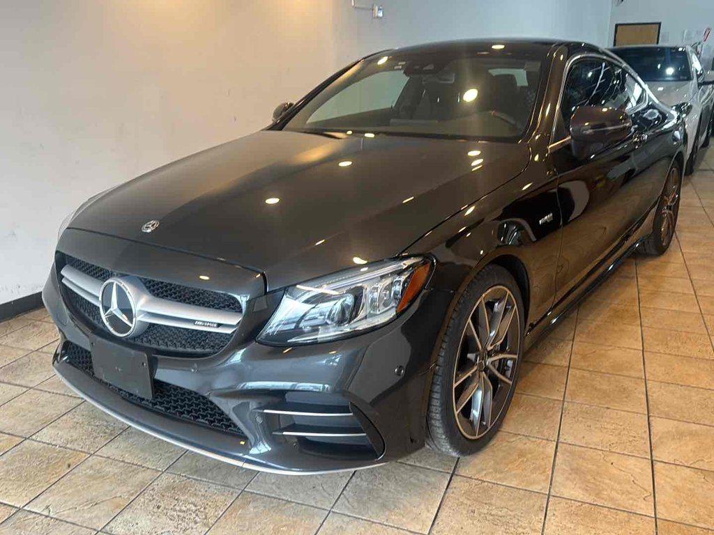 Gray (designo Selenite Grey Magno) 2020 Mercedes-Benz C-Class AMG C 43 Coupe 4MATIC Coupe All-Wheel Drive Automatic