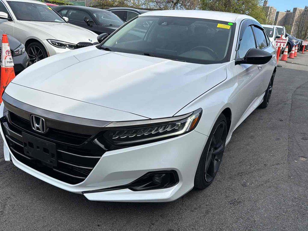 Platinum White Pearl 2022 Honda Accord Sport Special Edition FWD Sedan Front-Wheel Drive Automatic