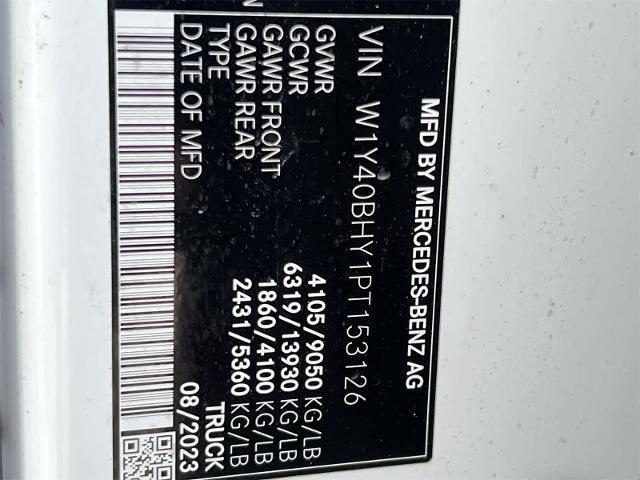 2023 Mercedes-Benz Sprinter 2500 Standard Roof 4-Cyl Gas