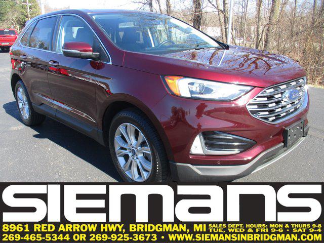 2022 Ford Edge Titanium for sale in Bridgman, MI