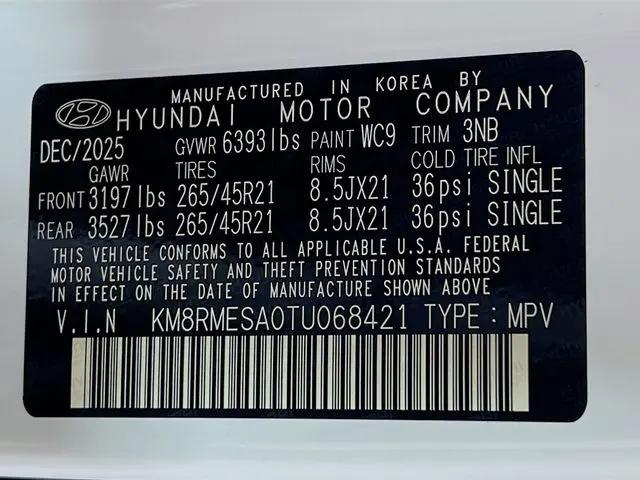 2026 Hyundai Palisade Hybrid Calligraphy