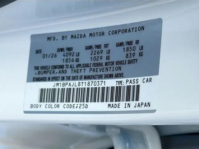2026 Mazda Mazda3 2.5 S