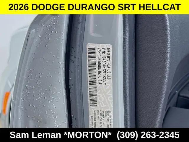 2026 Dodge Durango SRT Hellcat