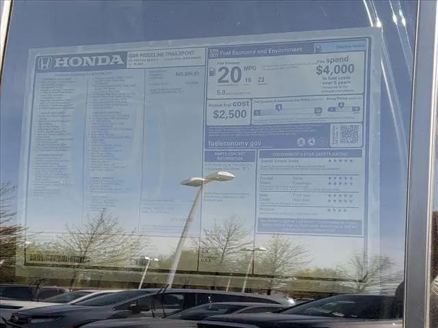 2026 Honda Ridgeline TrailSport