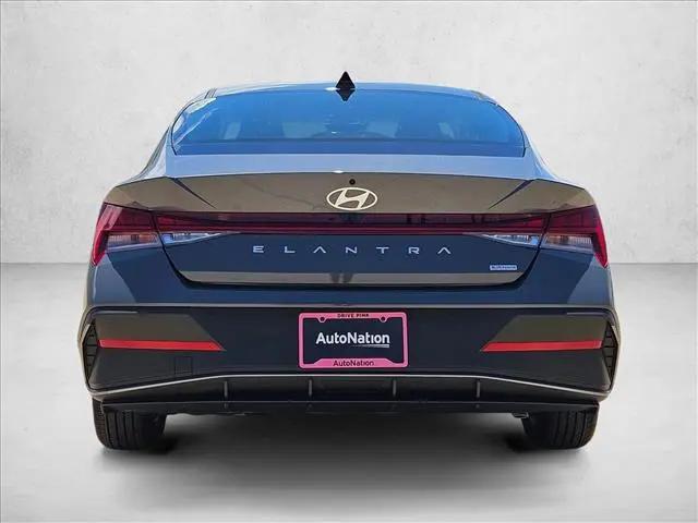 2026 Hyundai Elantra Hybrid Blue