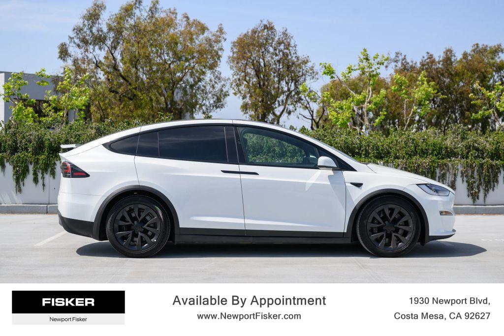 Used 2022 Tesla Model X Long Range with VIN 7SAXCAE54NF351280 for sale in Costa Mesa, CA