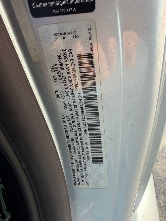 2006 Volkswagen New Beetle 2.5 Hatchback 2D