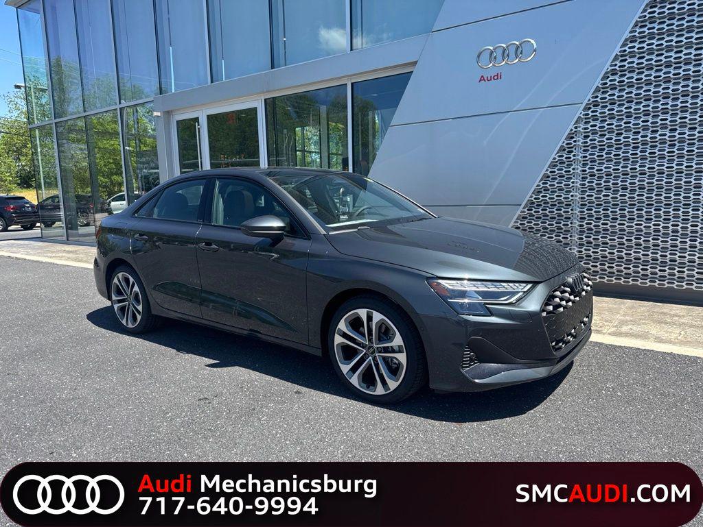 Manhattan Gray Metallic 2026 Audi A3 quattro Premium Plus 40 TFSI Sedan All-Wheel Drive 7-Speed Automatic