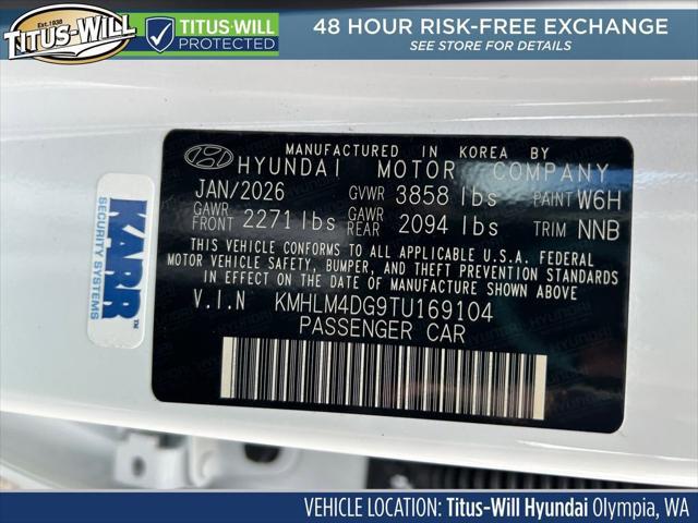 2026 Hyundai Elantra SEL Sport