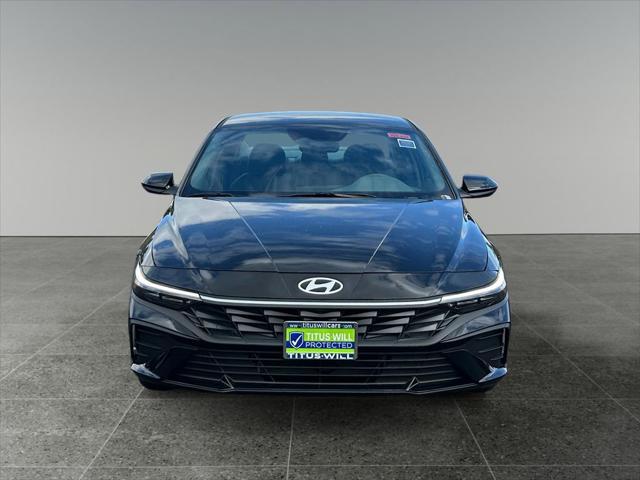 2026 Hyundai Elantra Hybrid Blue
