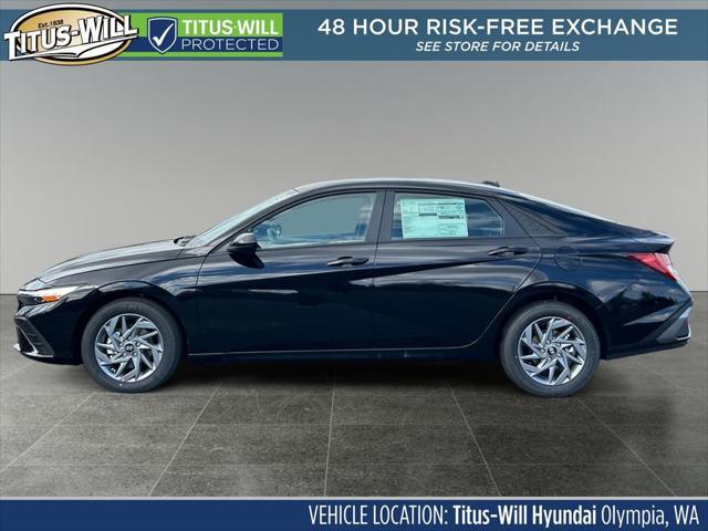 2026 Hyundai Elantra Hybrid Blue