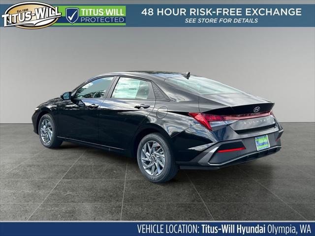 2026 Hyundai Elantra Hybrid Blue