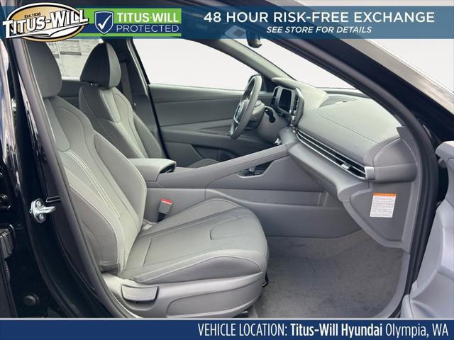 2026 Hyundai Elantra Hybrid Blue